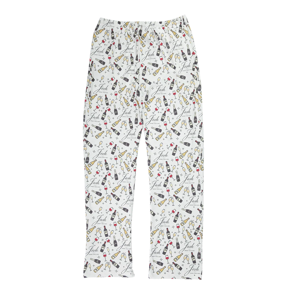 Josh Cellars Custom Men's Pajama Set - Image 4