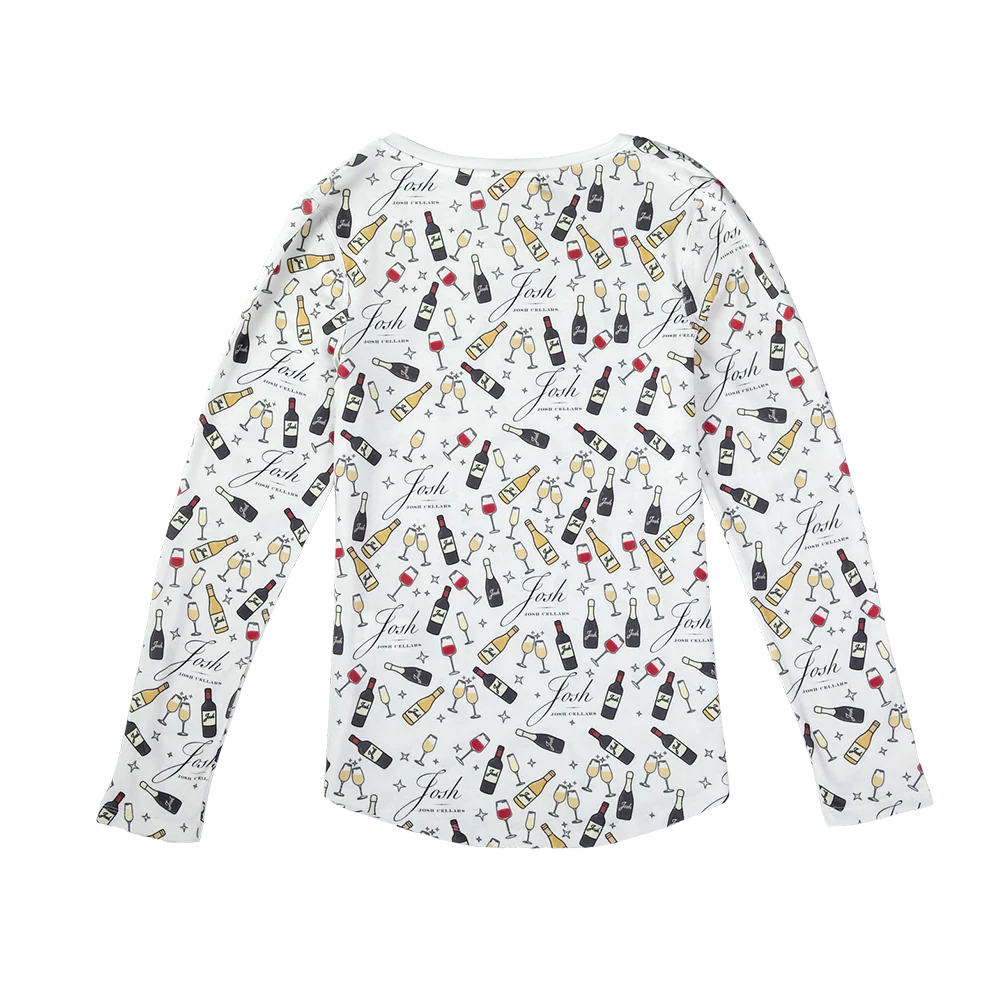 Josh Cellars Custom Women's Pajama Set - Image 3